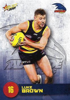2021 Select AFL Footy Stars #2 Luke Brown Front
